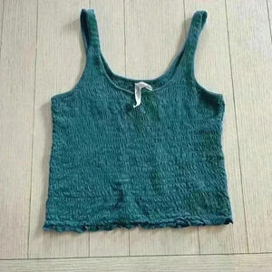 Blue/ green Aeropostale Sabrina carpenter collection tank top size medium